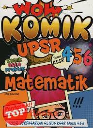 Wow Komik Upsr Matematik Tahun 4 5 6 2018 Topbooks Plt In 2020 Comic Book Cover Comic Books Book Cover