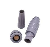 Medical Plastic Connector 12 Pin Stanexco Circular 2P M17 Connector Male  Plug with Strain Relief and Female Socket