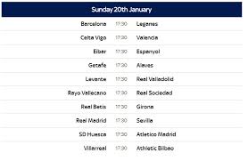 Follow laliga 2020/2021 and more than 5000 competitions on flashscore.co.uk! Spanish La Liga 2019 20 Schedule Released Date Teams List