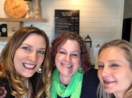 We just got our new house set up and tried to go for a “tasting room” vibe  in the dining room.