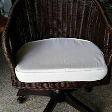 4 pottery barn wicker chairs 250 all weather wicker dining chair black seagr wingback armchair pottery barn dining chair outdoor wicker furniture dining chair saybrook all weather wicker dining armchair natural pottery barn. Best Pottery Barn Wingate Rattan Swivel Desk Chair For Sale In Fort Lauderdale Florida For 2021