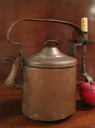 Antique 1700s Copper Dovetailed Tea Kettle By North Bayshore Antiques Sold 250 00 Koper Voorwerpen
