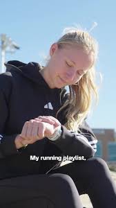 Legends listen to *legendary* music right? Here’s a look into Addy Wiley’s  hype playlist before she hits the track ⚡️