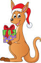 Image result for KANAGROO CHRISMTAS IMAGE