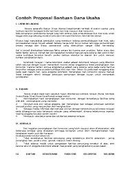 Check spelling or type a new query. Doc Contoh Proposal Bantuan Dana Usaha Jemu Jum Academia Edu