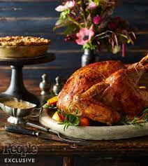 Mix the softened butter with the rosemary and orange peel and rub all over the skin of the turkey, covering every single inch of the skin. Turkey Brine Ree Drummond S Apple Cider Roast Turkey Recipe People Com