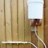 Rent a coop chicken waterer. 1