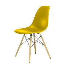Eames Plastic Side Chair Stuhl Dsw Mit Filzgleitern Senf Ahorn Neue Ma Szlig E Jetzt Bestellen Unter Https Moebel Ladendirekt D Esszimmerstuhle Stuhle Eames