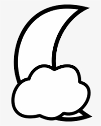Your moon black white stock images are ready. White Crescent Moon Png Images Free Transparent White Crescent Moon Download Kindpng