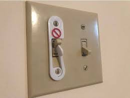 2 Pack Light Switch Lock Switch Lock Switch Protector Etsy In 2020 Light Switch Packing Light 3d Printing