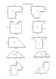 You can select the types of figures used and the units of measurement. Area Of Composite Shapes Teaching Resources