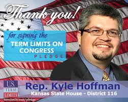 Rep. Kyle Hoffman Pledges to Support Congressional Term Limits