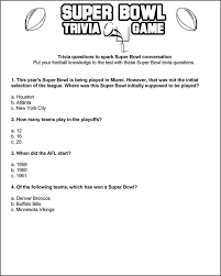 Buzzfeed editor keep up with the latest daily buzz with the buzzfeed daily newsletter! Print Play Super Bowl Trivia Trivia Games Superbowl Party Games