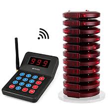 Retekess t128 restaurant pager system,nurse call system,7 prompt mode,watch pager,compatible with all retekess call button for restaurant,hospital,bar. Retekess T119 Restaurant Pager System Wireless Paging System Rechargeable With 10 Coaster Pagers And 1 Numeric Keypad Transmitter Support Max 999 Channel For Restaurant Clinic Church Cafe Shop Amazon Com Au Electronics