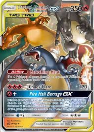 Charizard Charizard Charizard Gx Tag Team Custom Pokemon Card Pokemon Cards Cool Pokemon Cards Fake Pokemon Cards