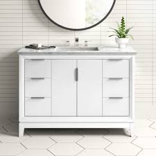 If you're ready for a bathroom upgrade, our store will help you. Modern 46 50 6 Drawer Bathroom Vanities Allmodern