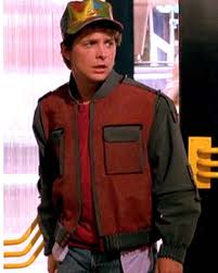 Then william paused for a moment with a mildly bewildered look on his face, as if sensing something vaguely familiar from marty. Back To Future 2 Marty Mcfly Jacket Michael J Fox Leather Jacket