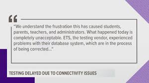 Your teacher will probably give you warnings about the time, but you should keep track of it as well. Outage Affecting Texas Students Taking Online Staar Test Cbs19 Tv