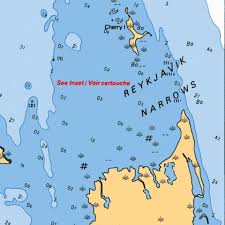Reykjavik Narrows Marine Chart Ca6506_3 Nautical