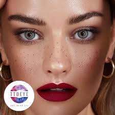 Pupilentes Ttdeye 100% Originales Trinity Grey Duración 1año