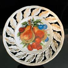 We did not find results for: Vintage Plate Reticulated Edge Bright Colored Fruit Pattern Gold Trimmed Leaves Edge Farmhouse Wall Decor Display Cottage Kitchen Carol S True Vintage And Antiques