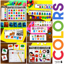 Colors And Color Words Activities For Learning Colors Learning Colors Color Word Activities Activities