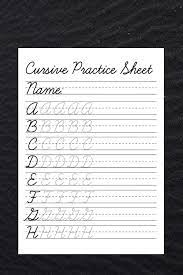 Cursive Tracing Worksheets Practice Words Handwriting Etsy Video Video Cursive Writing Worksheets Cursive Practice Cursive Writing