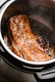 how long to cook pork loin in instant pot