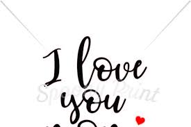 Free Free I Love You Mom Svg Free