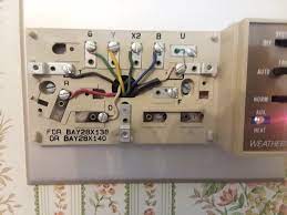 Maybe you would like to learn more about one of these? Weathertron Bay28x138 Thermostat To Honeywell Th6210u2001 U T6 Pro Doityourself Com Community Forums