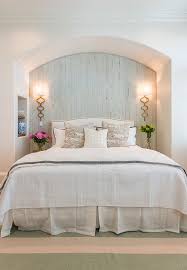 Forgo table lamps on the nightstands, and position wall sconces beside the. Furniture Bedrooms Gorgeous Guest Bedroom With Pale Blue Cypress Wall And Gold Sconces Wall Sconce Decor Object Your Daily Dose Of Best Home Decorating Ideas Interior Design Inspiration