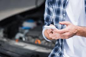 John guerra, regional claims manager 40 wantage ave., branchville, nj 07890 Selective Focus Of Man Holding Smartphone In Hands While Standing Near Broken Auto With Open Trunk Car Insurance Concept Free Stock Photo And Image