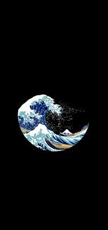 80 top the great wave wallpapers , carefully selected images for you that start with t letter. Wallpaper Amoled Oled Great Wave Off Kanagawa Hokusai The Great Wave Off Kanagawa Japanese Art Background Download Free Image