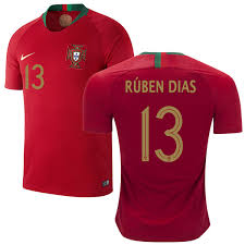 I thought portugal would score again but not like this. Portugal 2018 World Cup Ruben Dias 13 Home Shirt Soccer Jersey Dosoccerjersey Shop