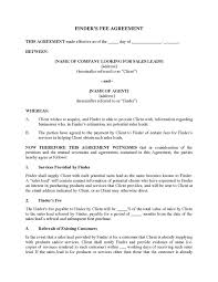  Finder S Fee Agreement For Sales Leads Legal Forms And Business With Regard To Real Estate Finders Fee Agreeme Sales Leads Legal Forms Business Letter Template