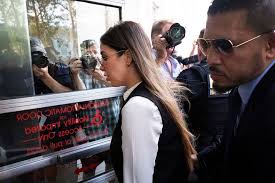 In this july 17, 2019 file photo, emma coronel aispuro, wife of mexican drug lord joaquin el chapo guzman, leaves brooklyn federal court in new york, following guzman's sentencing. The Latest El Chapo S Wife Arrives At Sentencing Hearing 660 News