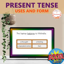 Enl Present Tense Verbs Worksheets Teaching Resources Tpt