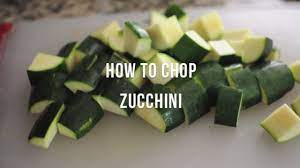In this episode we will be pruning our bush zucchini to decrease powdery mildew, increase air flow, decrease blossom end rot, and increase production of frui. How To Chop Zucchini Cooksmarts Youtube