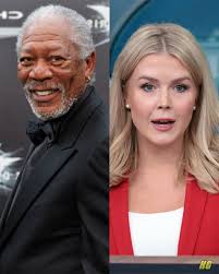 Karoline Leavitt was mercilessly lectured by Morgan Freeman
