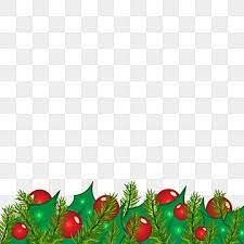 Christmas Holly Leaves Tree And Ball Border Design Christmas Decoration Border Png And Vector With Transparent Background For Free Download Winter Ornaments Christmas Holly Holly Leaf