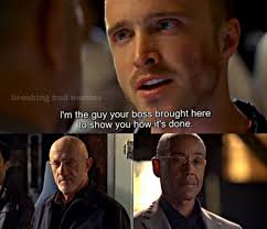 The only time Jesse called Walter white by his name