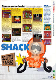 Season 29 is the highest jackpot winners breaking up the three way tie. Nintendo64ever The Tests Of South Park Chef S Luv Shack Game On Nintendo 64