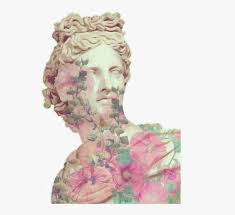 Sticker Vintage Statue Hollyhock Flowers Aesthetic Aesthetic Statue Transparent Hd Png Download Is In 2020 Aesthetic Statue Vintage Statues Aesthetic Stickers