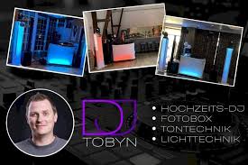 Ein dj für ihre geburtstagsparty, hochzeit, firmenfeier, … in krefeld gesucht? Hochzeits Dj Tobyn