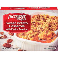 Bring to a boil over high heat, then lower the heat to a simmer and cook until the potatoes. Pictsweet Farms Sweet Potato Casserole With Praline Topping 22 Oz Box Walmart Com Walmart Com