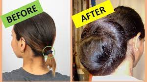 Stop wearing your hair tightly pulled back in a bun, ponytail, pigtails, cornrows, or braids. Double Hair Growth In 7 Days Fix Hair Fall Problem And Regrow Hair Regrow Hair Regrow Hair Naturally Help Hair Grow