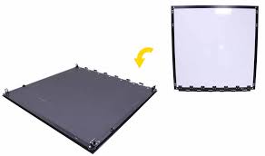 Toy hauler patio railing kit. Lippert Patio Upgrade Kit For Toy Hauler Garage Doors 94 X 94 Lippert Accessories And Parts Lc27fr
