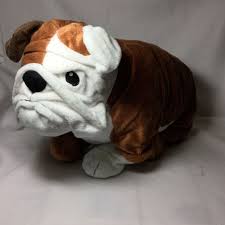 Ikea Gosig Klumpig Bulldog Brown White Puppy Dog English Stuffed Plush Large 21 Ikea White Puppies Dogs And Puppies Puppies