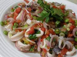 Sotong daun kobis kicap sotong. Resepi Kerabu Sotong Thai Style Resepi Viral Terbaik Facebook