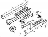 Black Decker Power Brooms Spare Parts Black Decker Lawnrakers Shredders And Power Brooms Spare Parts Black Decker Outdoor Spares On Spare Parts World